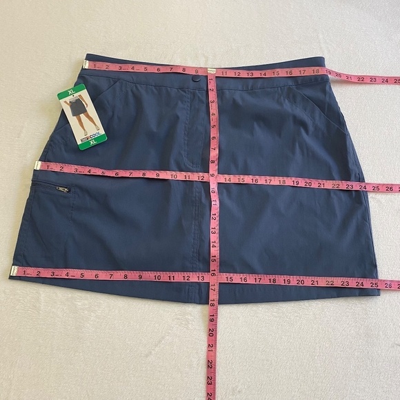 32 Degrees Ladies' Tech Skort/Skirt, Vintage Indigo (Blue), XL NWT - Picture 12 of 14